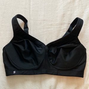 Wireless Black Bra